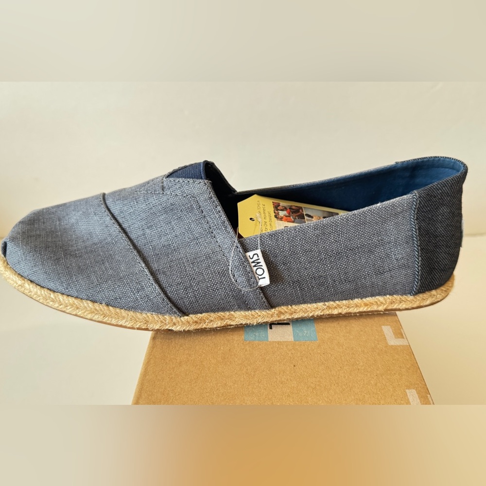 Toms Men's Denim Slip-On Loafers